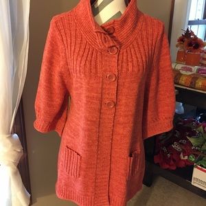 Fashion Bug Rusty Orange Sweater XL